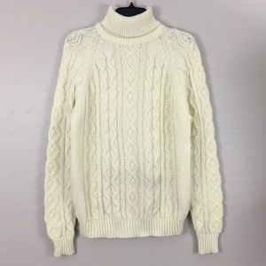 VTG Kings Road Shop Fisherman Turtleneck Sweater
